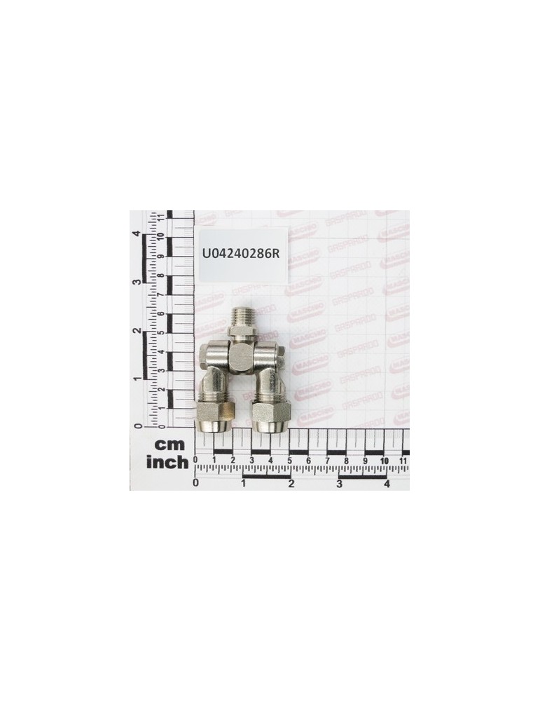 ORIENTAB.DOUBLE JET G1/4M+CAP