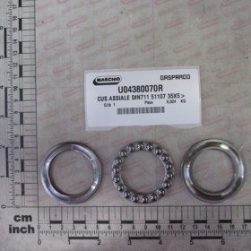 AXIAL BEARI.DIN711 51107 35X52