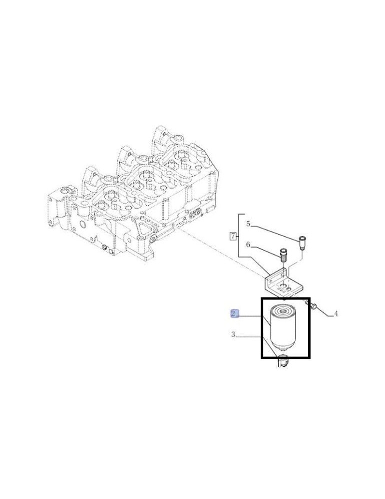 Filtru Combustibil 84526251