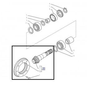 Set Pinion si Coroana 84527568