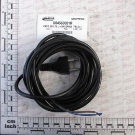 CABLE 2X0,75 L-5M SPINA ITALIA