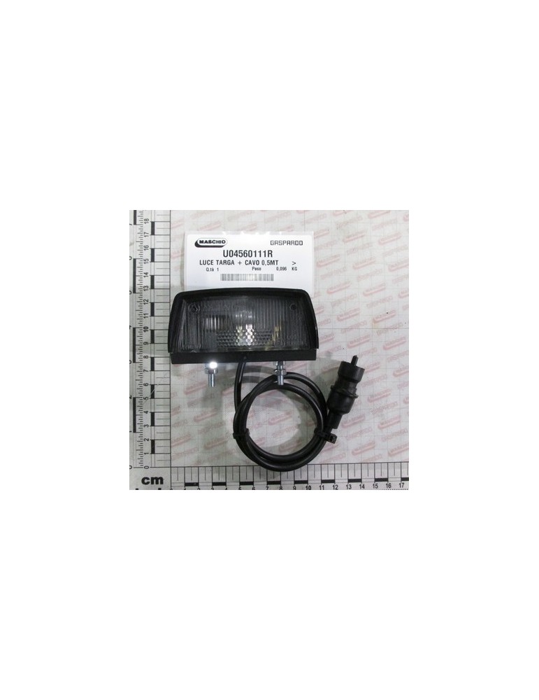 LIGHT PLATE + CABLE 0,5MT