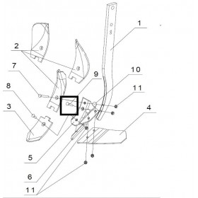 Guttler Surub cu Cap Inecat M12x55 J97002046