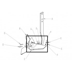 Guttler Cutit Aripioara X101 420-45-75-1 97006615