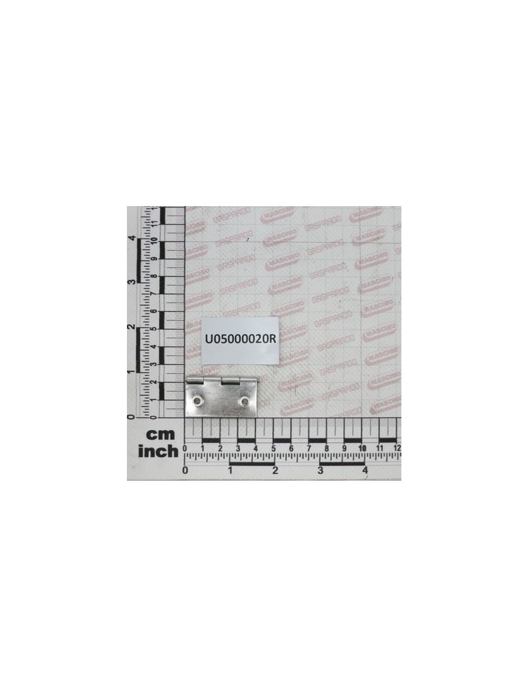 HINGE INOX 40X40 FORI 3,5MM