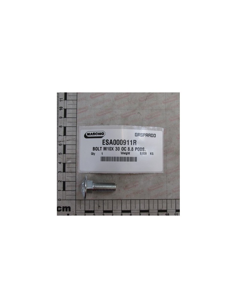 BOLT M10X 30 OC 8.8 PODS.