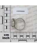 INOX CLAMP W4 20X32 WIDE 12 GS