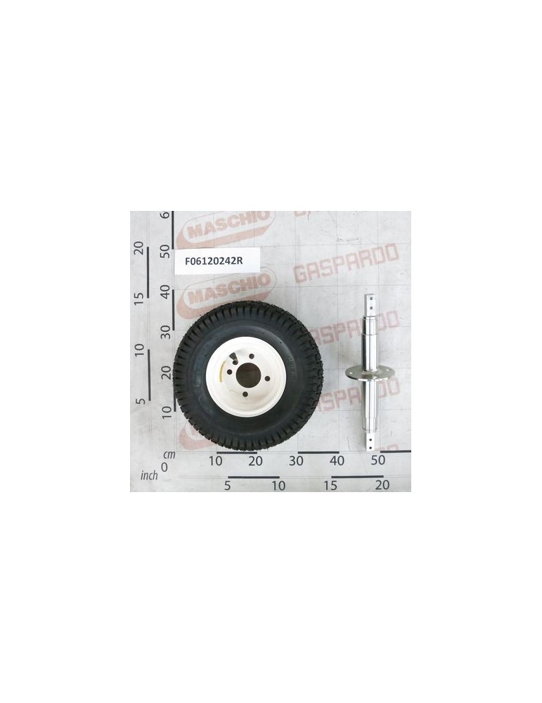 COMPL.WHEEL13X6.50-6 4PR GD