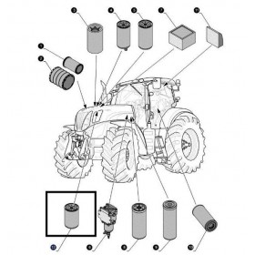Filtru Ulei Motor 84605017