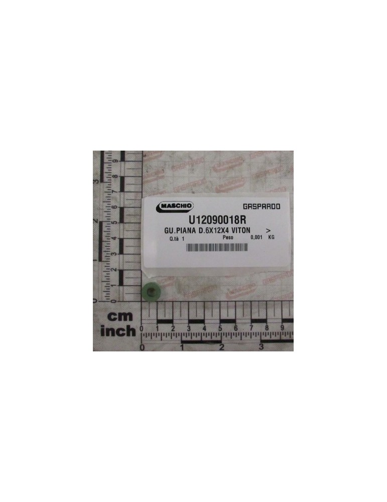 GASKET PIANA D.6X12X4 VITON
